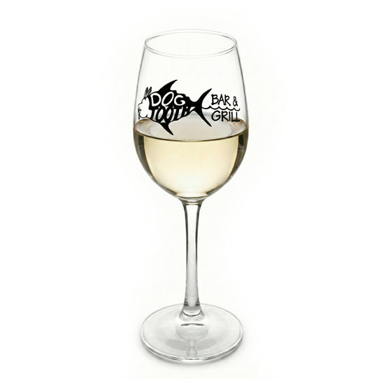 Dogtooth Logo Wine Glass - 11.75 oz