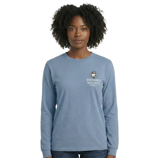 Faded Blue Scubatini Long Sleeve T-Shirt
