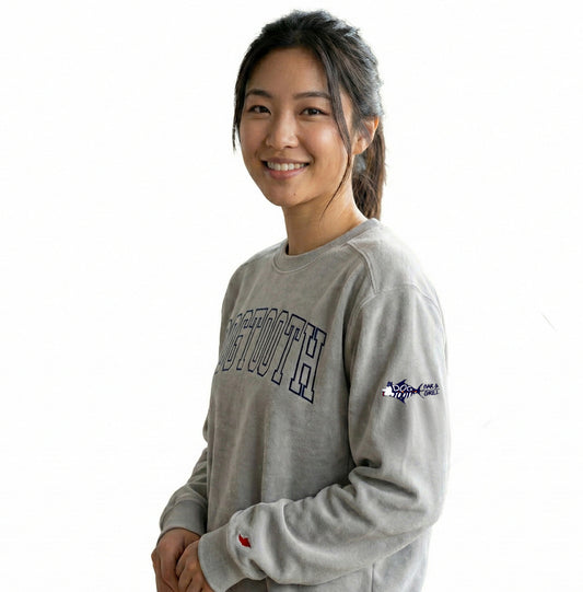 Dogtooth Logo Crewneck - Light Gray