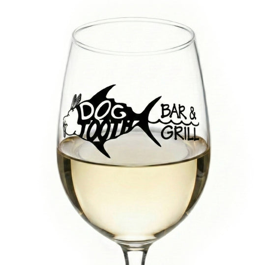 Dogtooth Logo Wine Glass - 11.75 oz