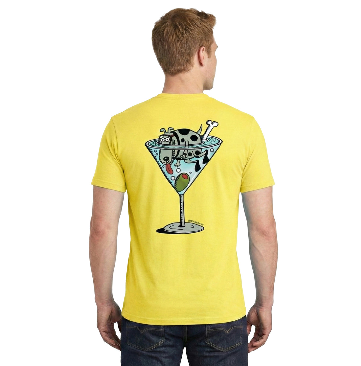 Scubatini Tee - Cornsilk