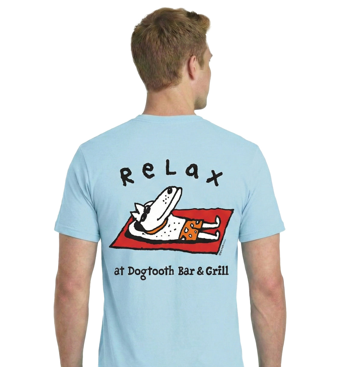 Relax at DT Bar&Grill Tee - Chambray