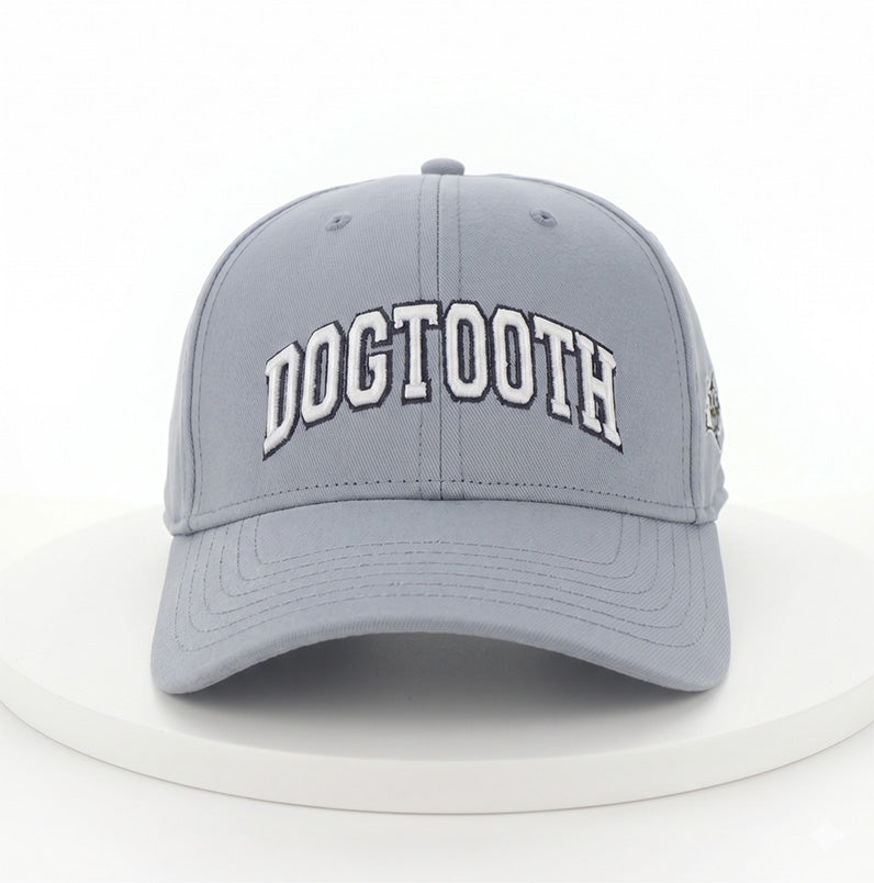 Light Gray Dogtooth Trucker Hat
