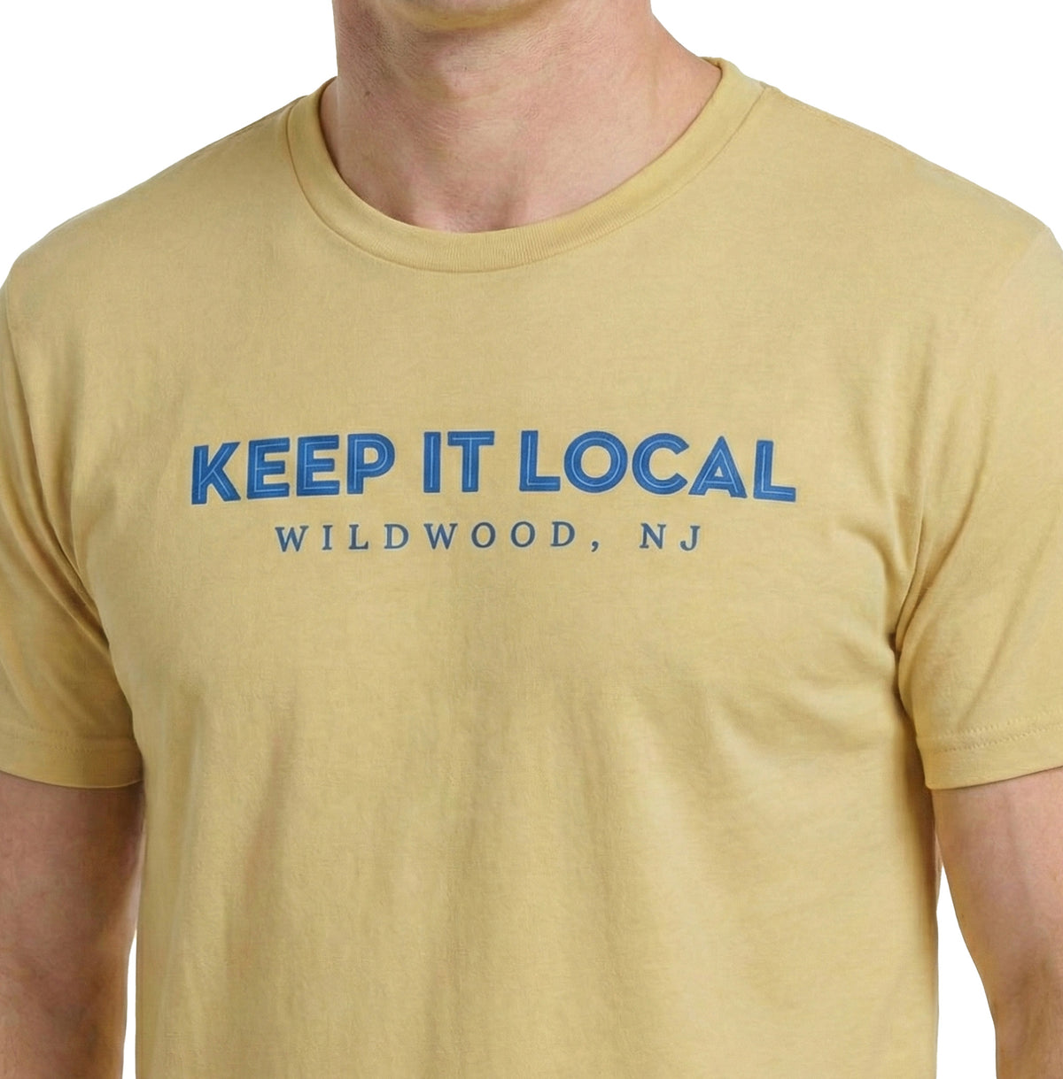 Yellow Keep It Local T-Shirt