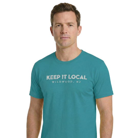 Teal Keep It Local T-Shirt