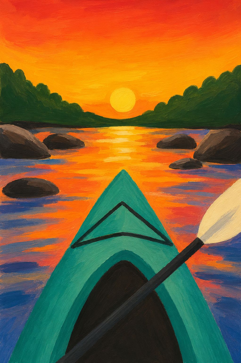 09.30 Paint and Sip "Paddle Into the Sunset"