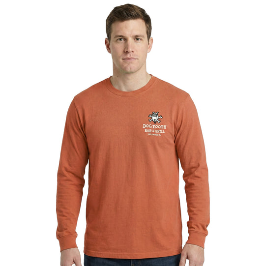 Faded Red Scubatini Long Sleeve T-Shirt