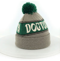 Dogtooth Eagles Green and Grey Beanie