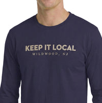 Navy Keep It Local Long Sleeve T-Shirt