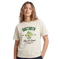 Cream Dogtooth Bar & Grill Tee (Cocktail Edition)