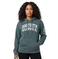 Dogtooth Hoodie - Dark Green