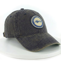 Navy Classic Dogtooth Logo Vintage Snapback